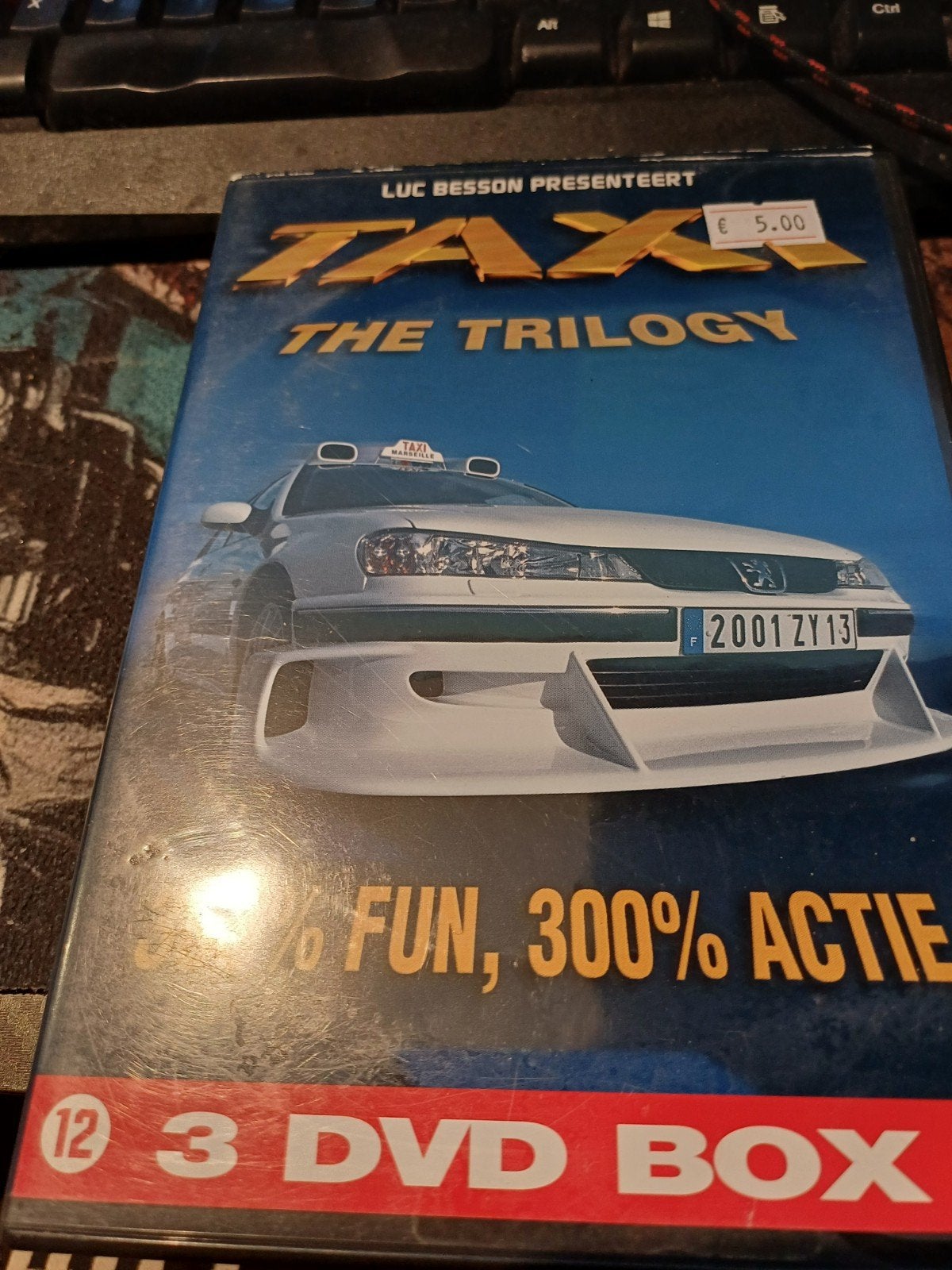 taxi trilogy, Cd's en Dvd's, Vanaf 16 jaar, Ophalen of Verzenden, Zo goed als nieuw