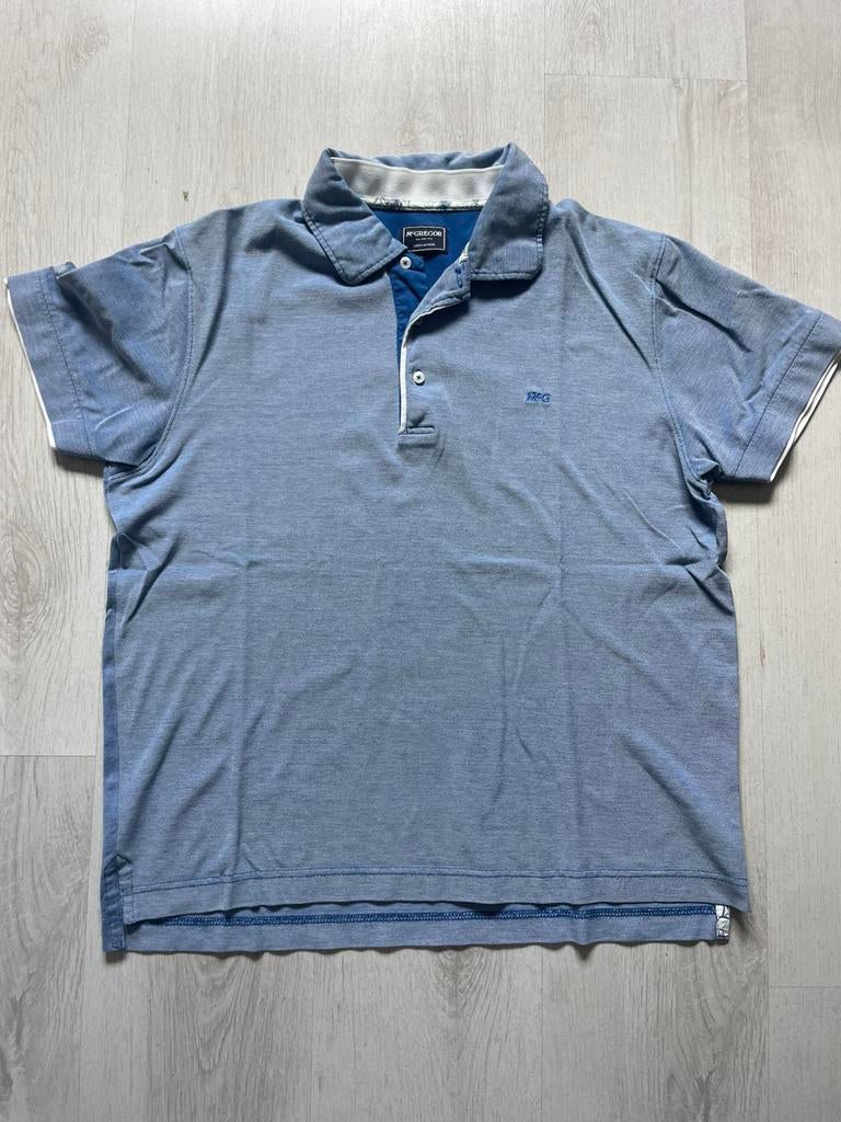 McGregor polo blauw maat M, Ophalen of Verzenden, Zo goed als nieuw, Maat 48/50 (M), Blauw