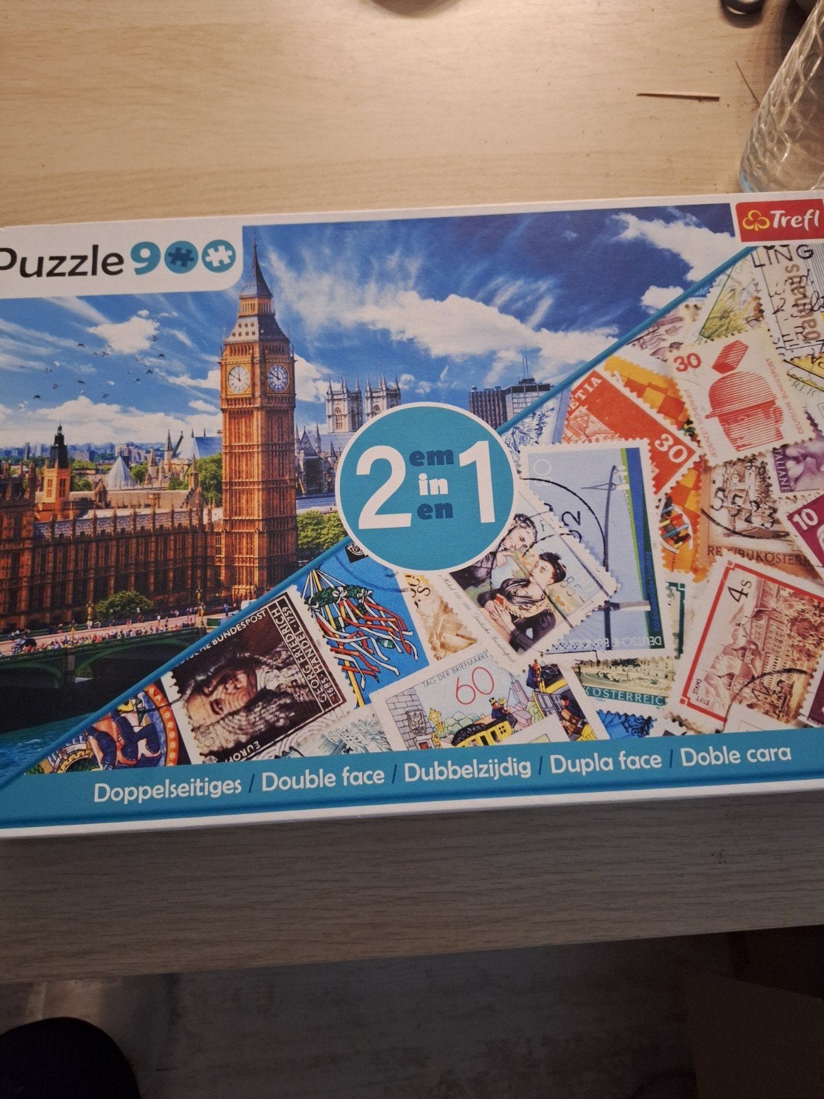Puzzel 2 in 1 900 stukjes, Ophalen of Verzenden, 500 t/m 1500 stukjes