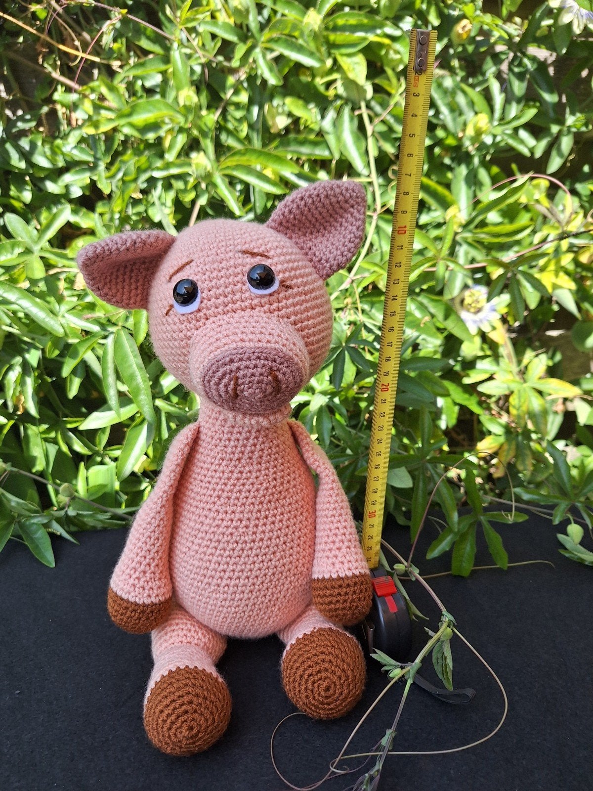 Schattig gehaakt varkentje - Handgemaakt knuffeldier, Handgemaakt, Overige typen, Nieuw, Ophalen of Verzenden
