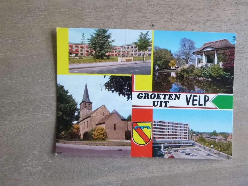 Velp, panorama/kerk, Verzenden, 1980 tot heden, Ongelopen, Gelderland