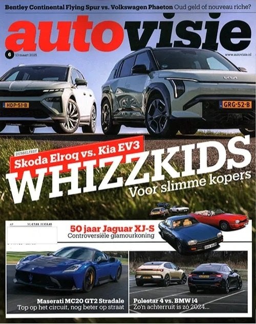 Autovisie 6 2025 : BMW i4 - Polestar 4 - Kia EV3 - Jaguar, Ophalen of Verzenden, Gelezen, Algemeen