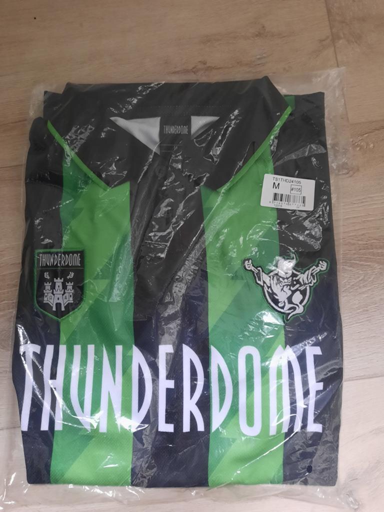 Thunderdome Voetbalshirt Sportpaleis Antwerpen 2024 Maat M, Kleding | Heren, T-shirts, Ophalen of Verzenden, Nieuw, Maat 48/50 (M)