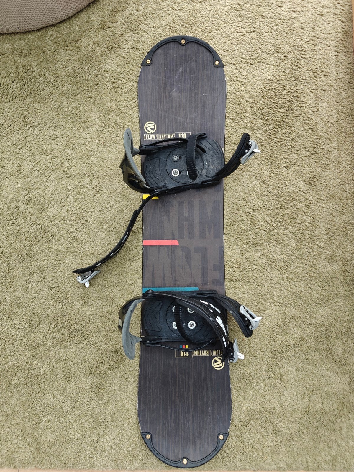 Flow Rhythm Junior Snowboard 110 cm met Firefly bindingen, Ophalen of Verzenden, Gebruikt, Board