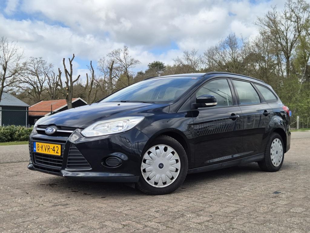Ford FOCUS Wagon 1.6 TDCI ECO. L. Tr. (bj 2013), Auto's, Euro 5, Gebruikt, 4 cilinders, Zwart