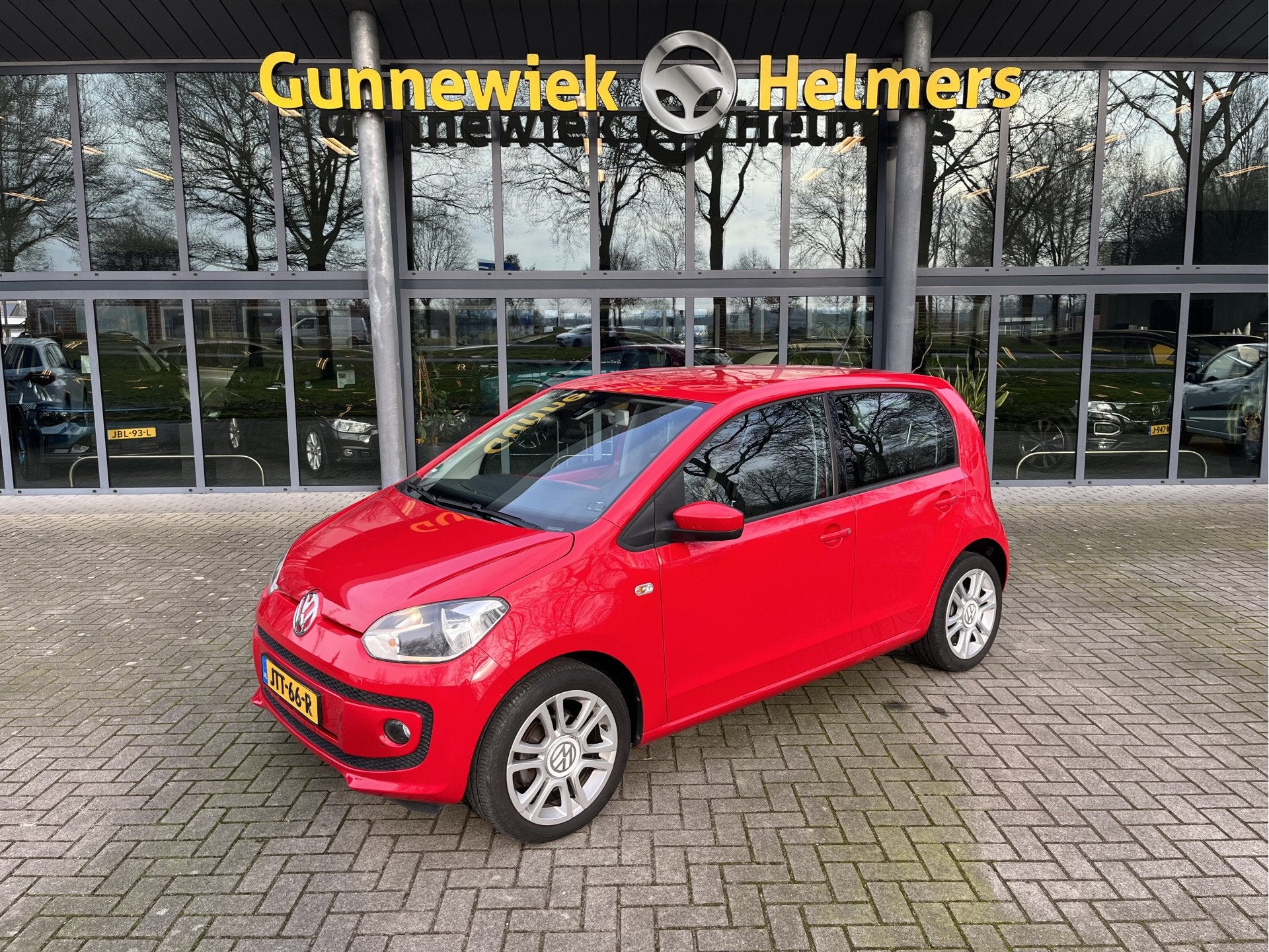 Volkswagen up! 1.0 high up! | AIRCO | CRUISE | PDC | STOELVE, Auto's, Volkswagen, Euro 5, Stof, Up!, 4 stoelen