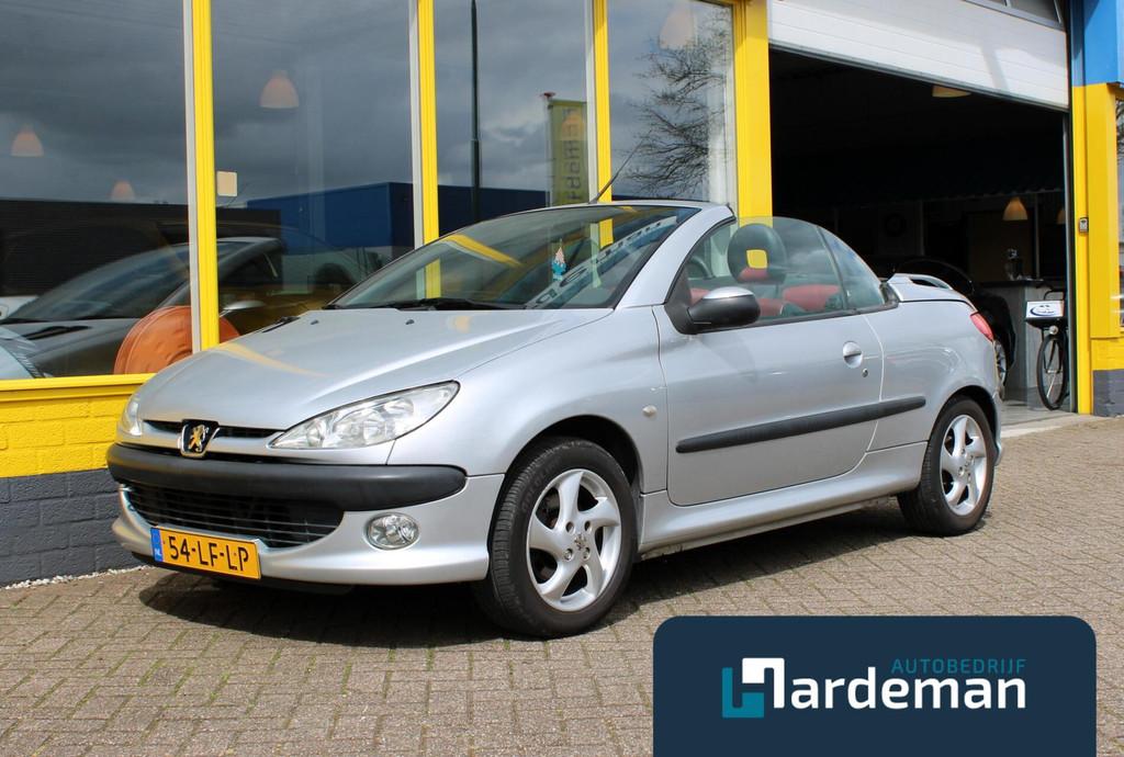 Peugeot 206 CC 1.6-16V Nieuwe APK, Voorwielaandrijving, Gebruikt, 4 cilinders, Cabriolet