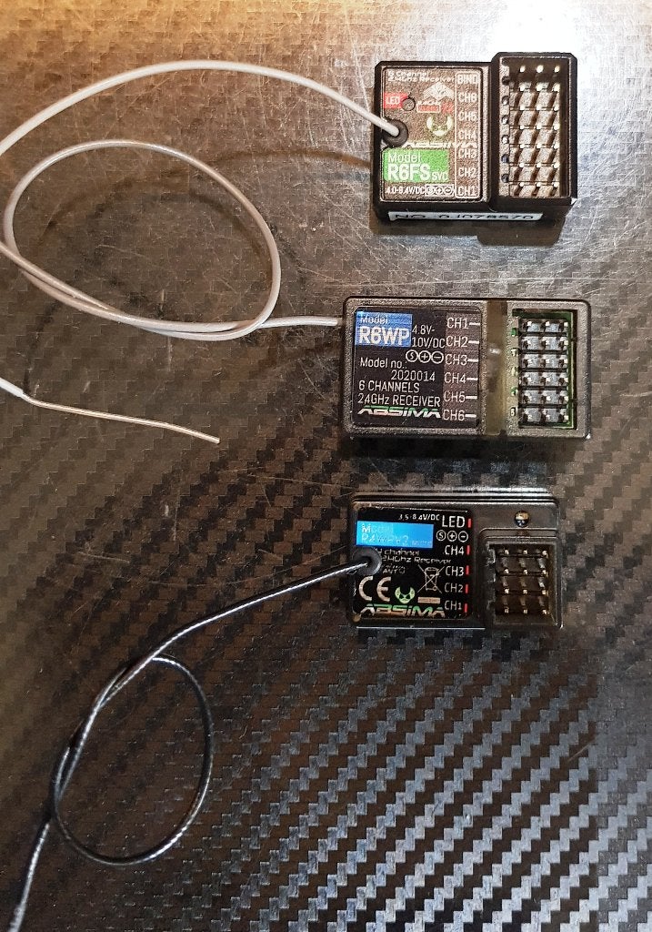Absima 2.4GHz ontvangers in een werkende nieuwstaat, Verzenden, Nieuw