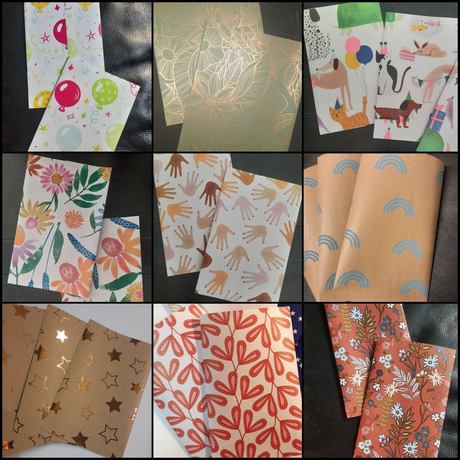 Pakket van 100 papieren inpakzakjes kadozakjes zakjes partij, Verzenden, Nieuw, Sqoreboutique@gmail.com, Sqore Boutique