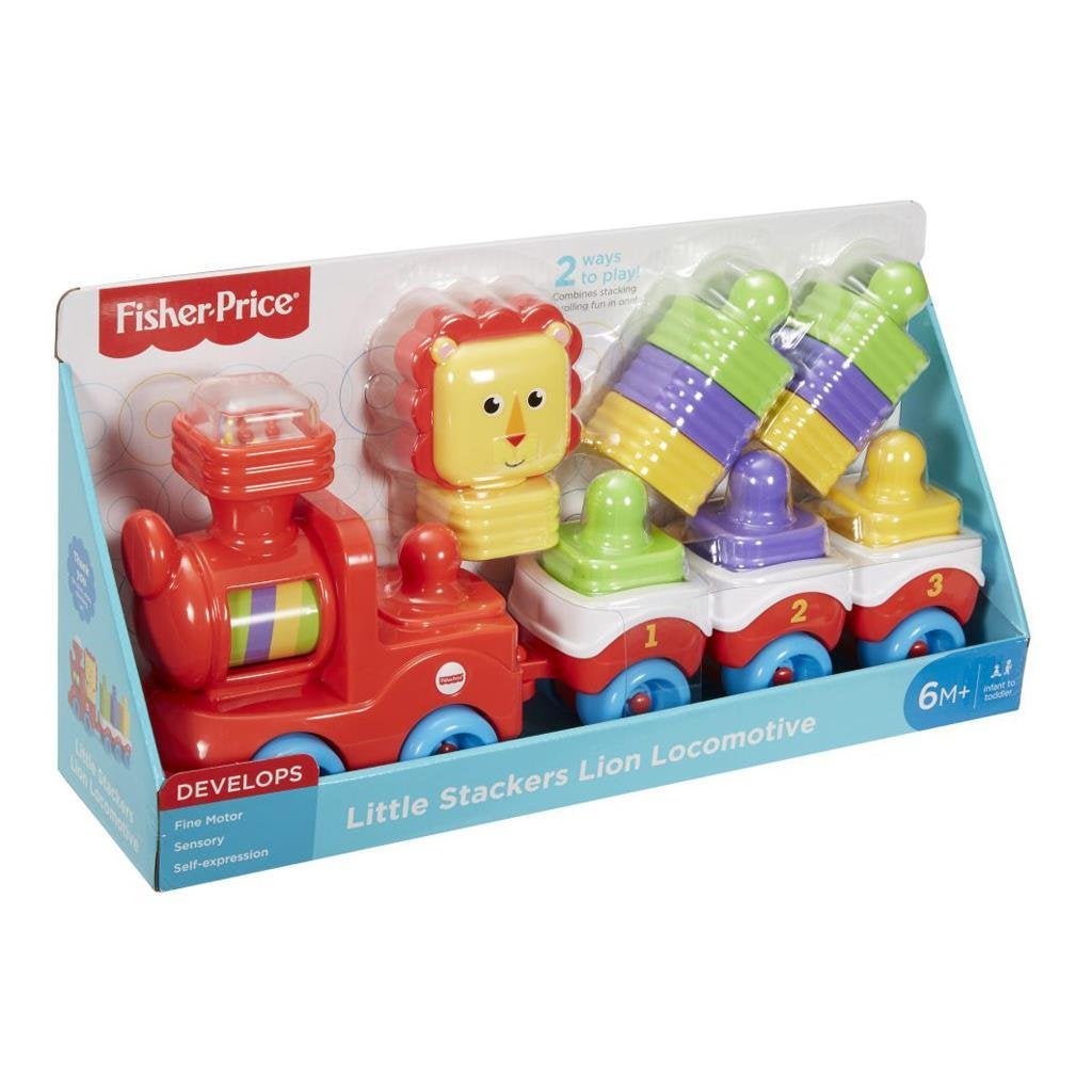 Fisher-Price: Jungle Stapel trein, Kinderen en Baby's, Speelgoed | Fisher-Price, Speelset, ., Nieuw, Ophalen of Verzenden