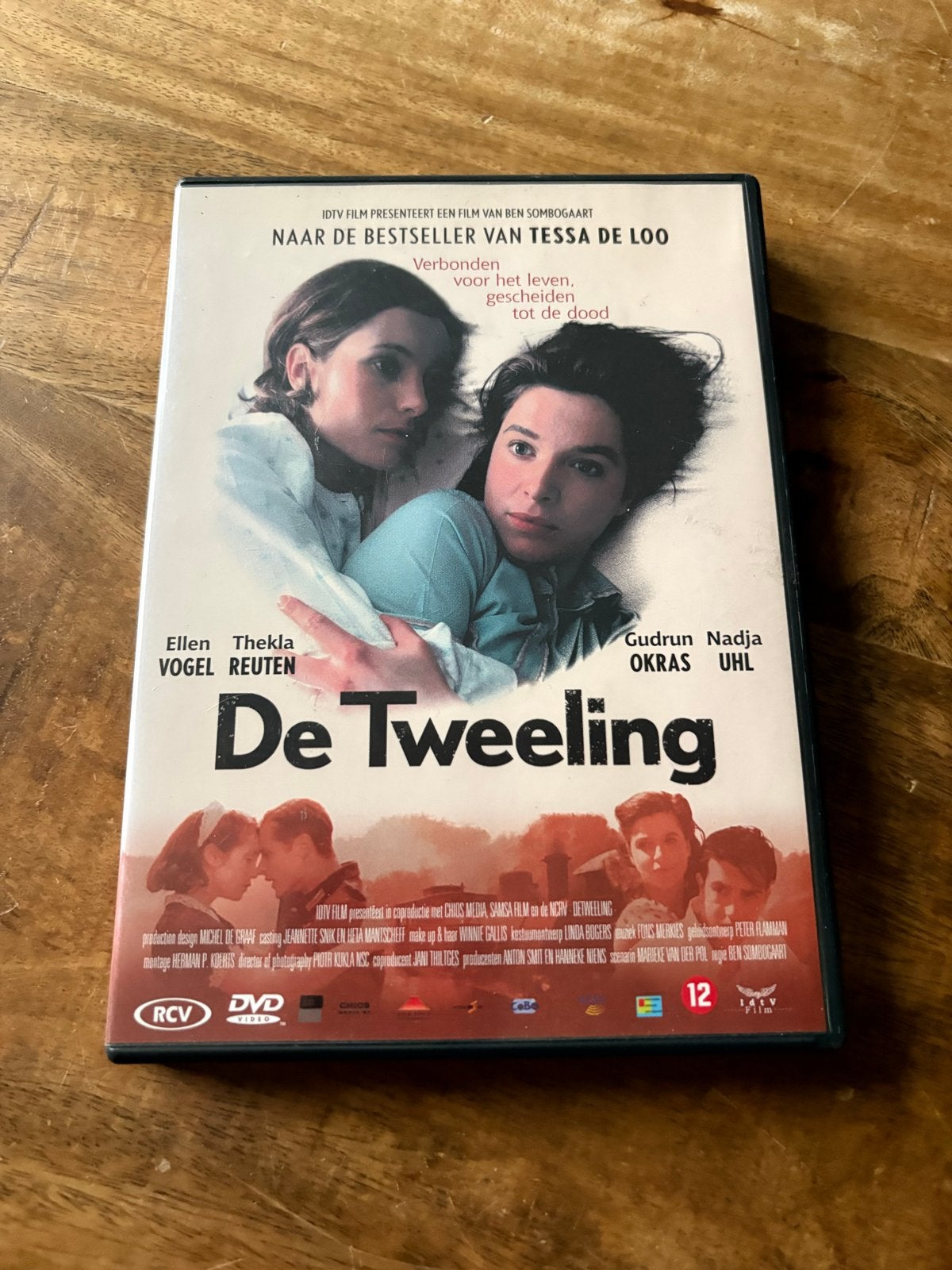 De Tweeling DVD - Gebaseerd op bestseller Tessa de Loo, Cd's en Dvd's, Gebruikt, Nederlands, Breedbeeld, Vanaf 12 jaar