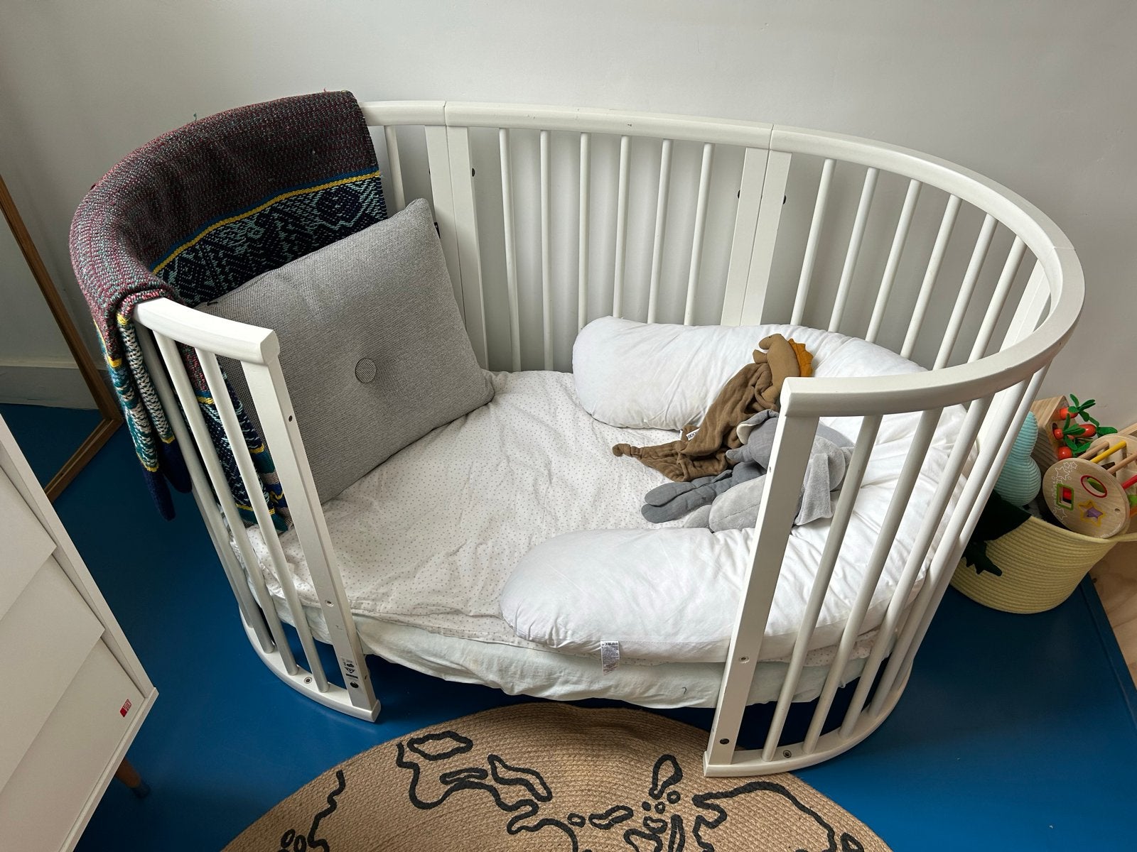 Stokke Sleepi Wieg - Wit, Ophalen, Gebruikt, Wit, 190 cm of minder