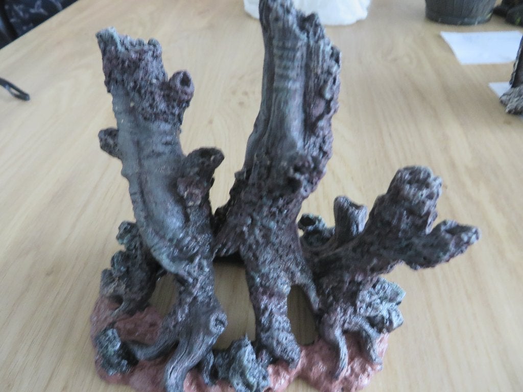 aquarium ornament boomstronk bomen, Ophalen of Verzenden, Zo goed als nieuw, Decoratie