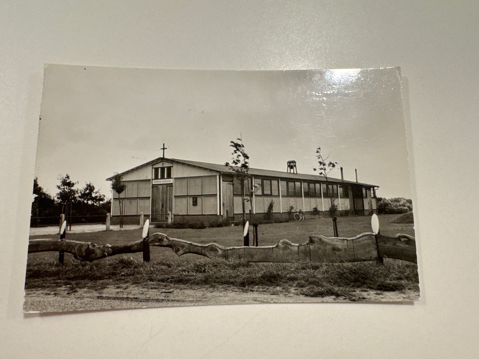 Ansichtkaart Lourdes-Kapel Heemskerk - Foto Doekes, Ophalen of Verzenden, 1940 tot 1960, Ongelopen, Noord-Holland