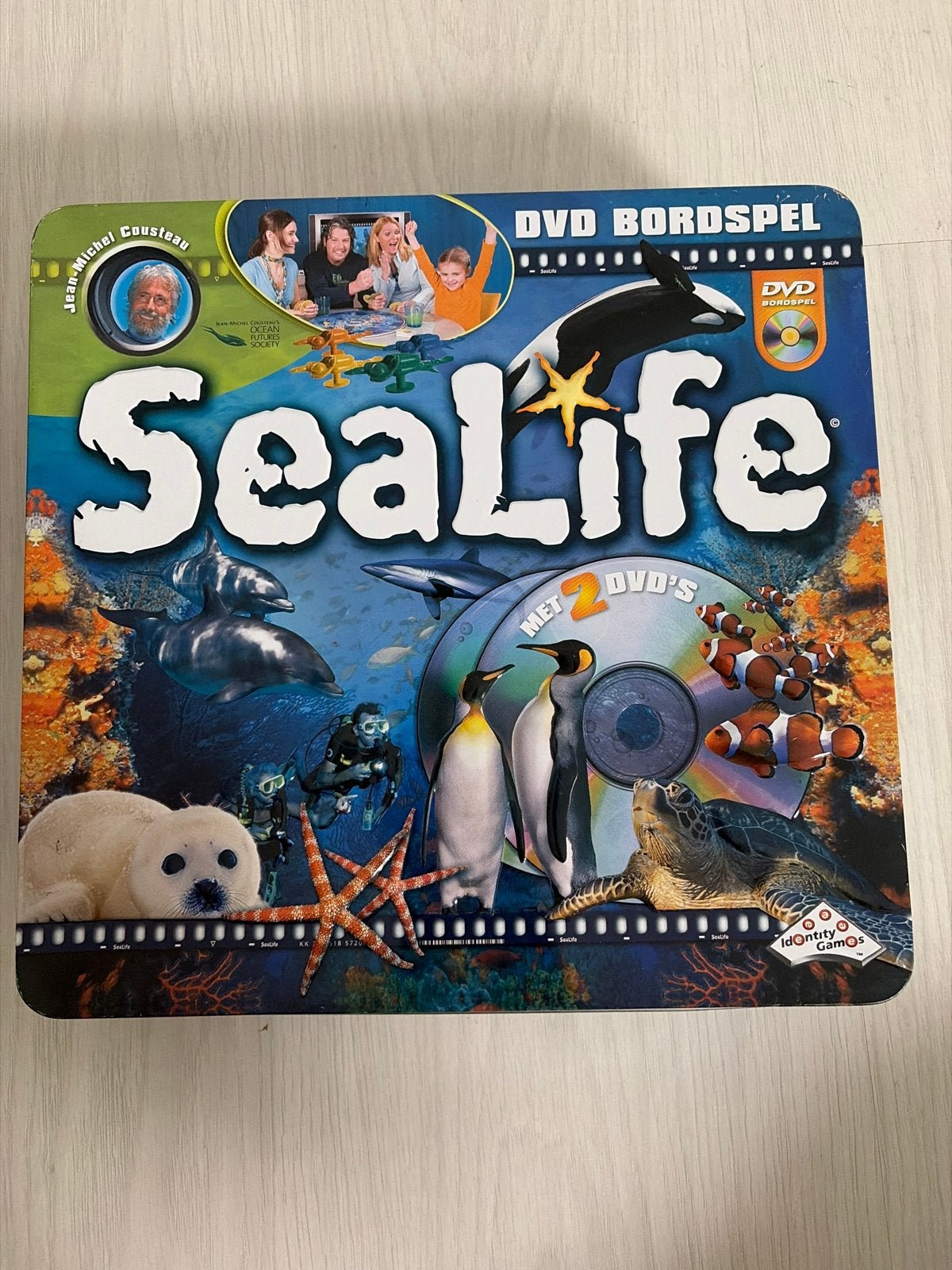 SeaLife DVD Bordspel - Educatief Onderwater Avontuur, Hobby en Vrije tijd, Drie of vier spelers, Ophalen, Gebruikt