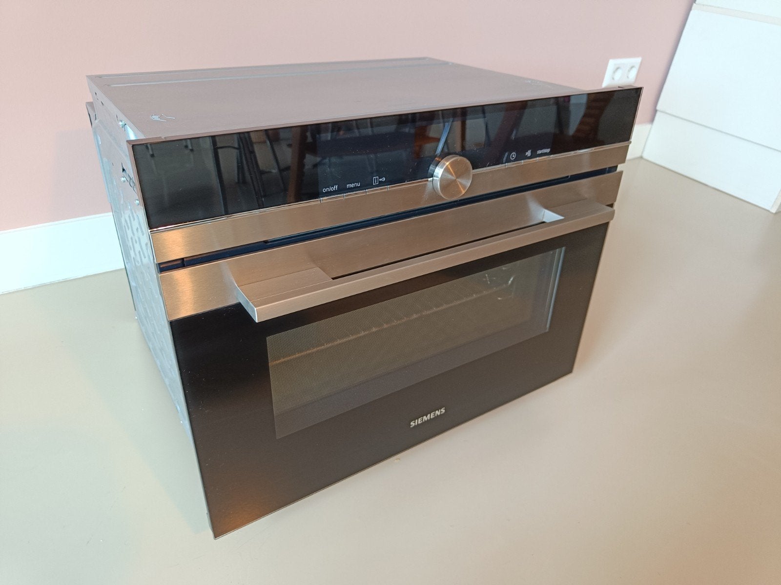 Siemens Stoomoven IQ700 (model CS636GBS1/05), Witgoed en Apparatuur, Ovens, Ophalen, Gebruikt, Hete lucht, Siemens