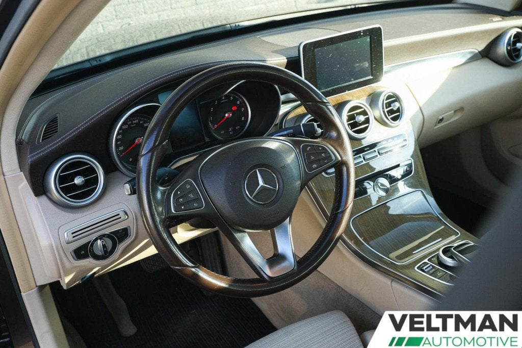 Mercedes C-klasse 180 Prestige PANORAMADAK AUTOMAAT NAVI CRU, Auto's, Mercedes-Benz, Automaat, Bruin, Bedrijf, 19 km/l