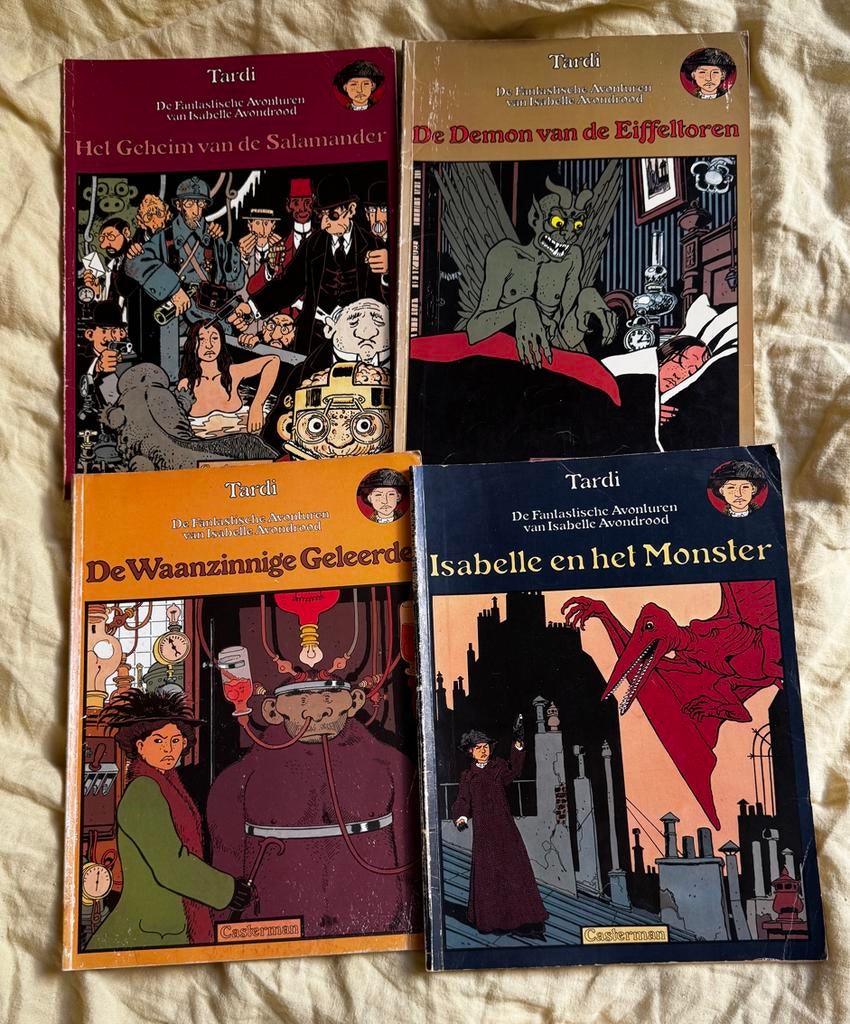 Tardi strips, Boeken, Meerdere stripboeken, Ophalen of Verzenden, Gelezen