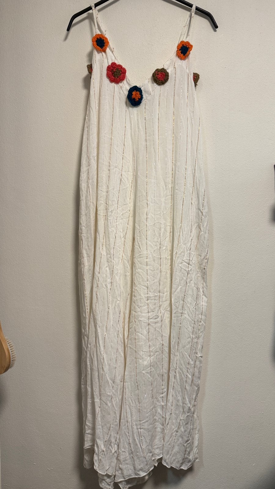 Jot bohemian jumpsuit wit maat free size, Maat 38/40 (M), Overige typen, Wit, Ophalen of Verzenden