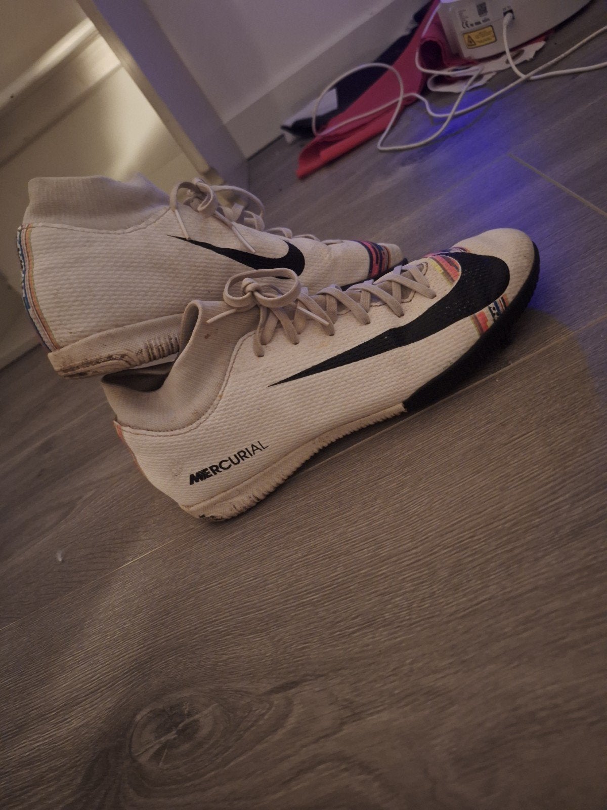 Nike Mercurial zaalvoetbalschoenen, Gebruikt, Ophalen of Verzenden, Overige sporten, Hardloopschoenen