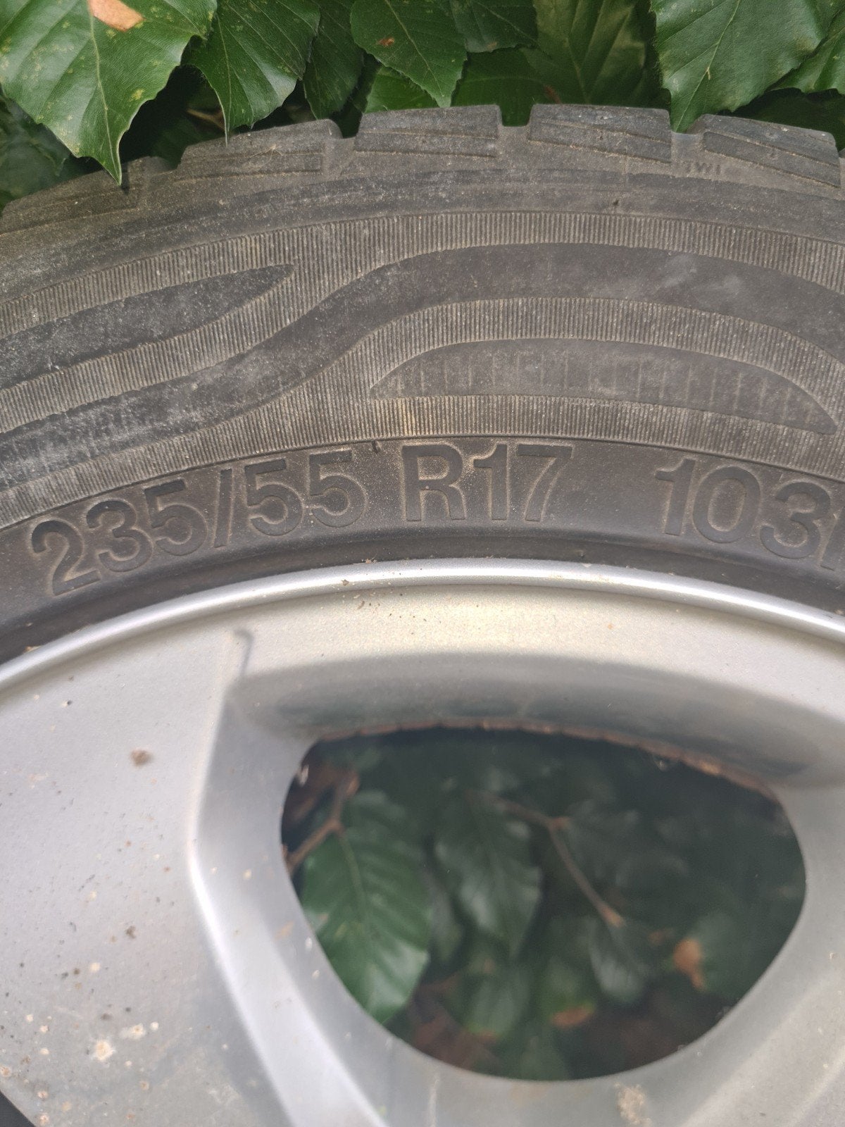 4 stuks velgen BMW X3 2007 met redelijke banden, Auto-onderdelen, Banden en Velgen, Gebruikt, Banden en Velgen, 17 inch, Ophalen of Verzenden