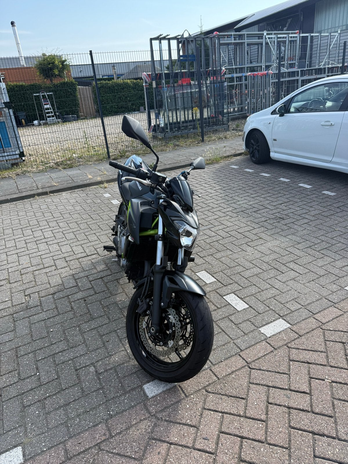 Kawasaki Z650 A2 35kw - Zwart/Groen, Motoren, Ophalen of Verzenden, Gebruikt