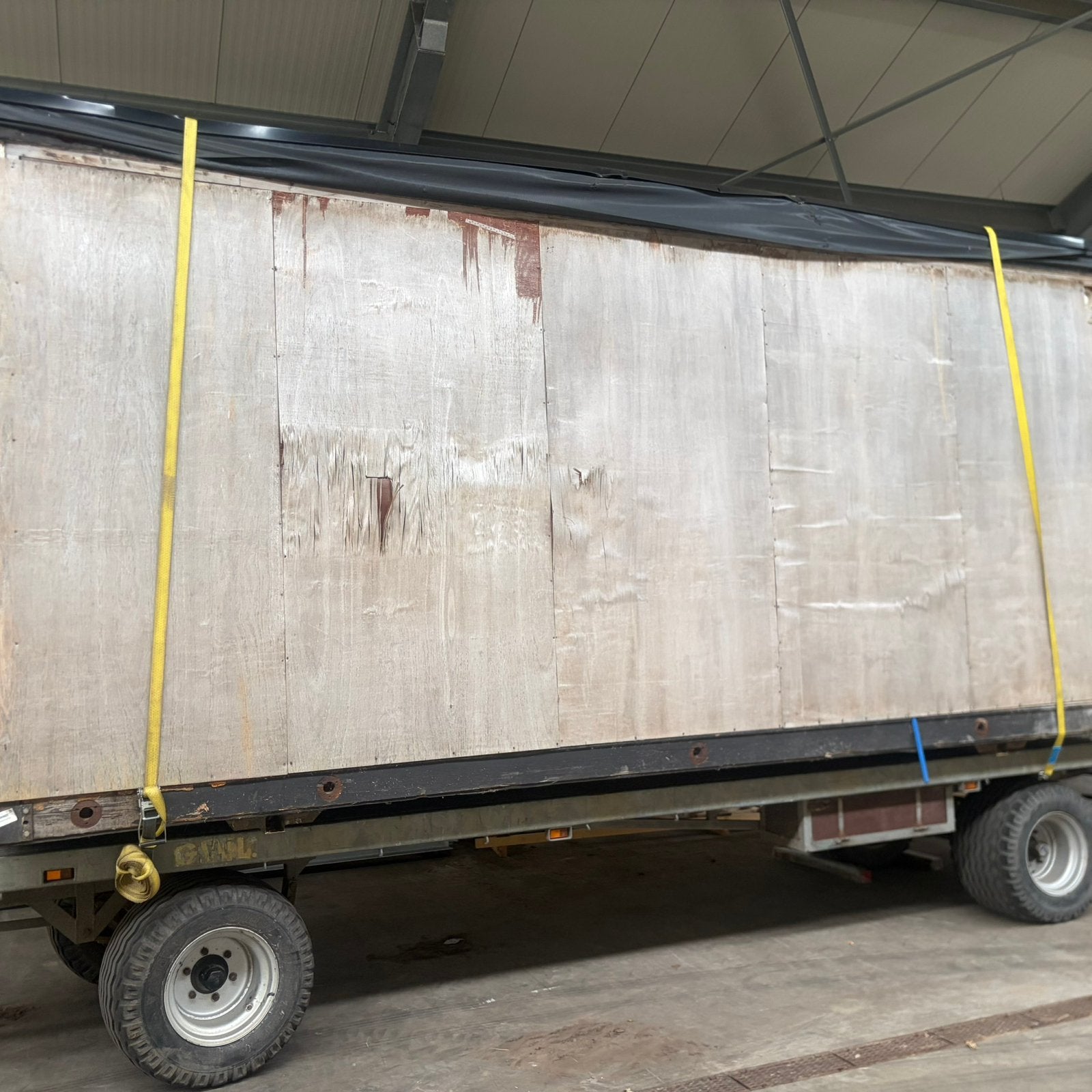 Enkele woonunit  schuilstal!!, 100 liter of meer, Ophalen of Verzenden, Gebruikt, Overige typen