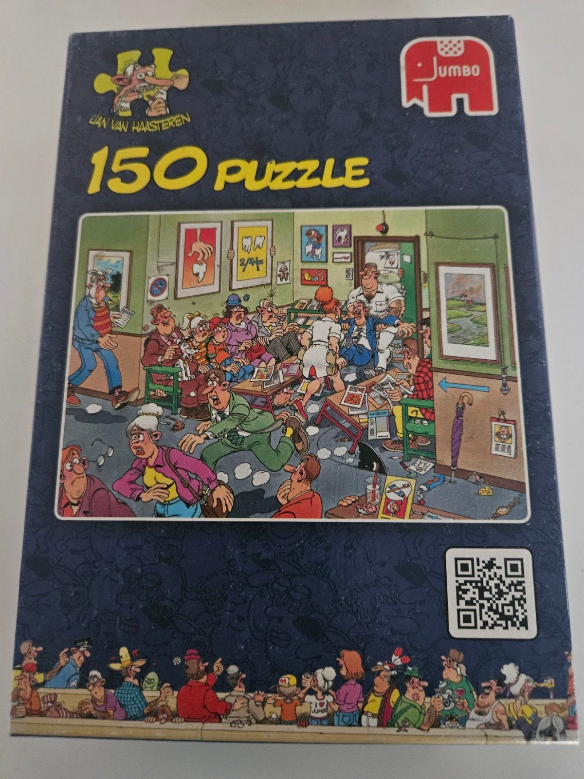 van haasteren bij de tandarts 150 stukjes, Ophalen of Verzenden, Minder dan 500 stukjes, Zo goed als nieuw