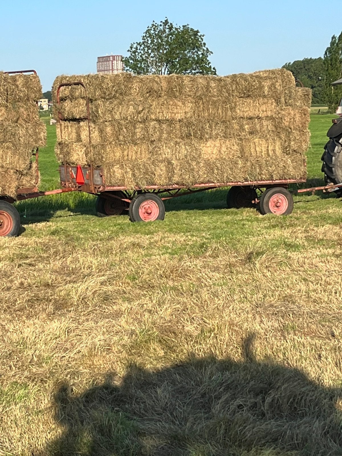 kar wagen  landbouwwagen hooi wagen, Doe-het-zelf en Verbouw, 100 liter of meer, Ophalen, Gebruikt, Transportkar