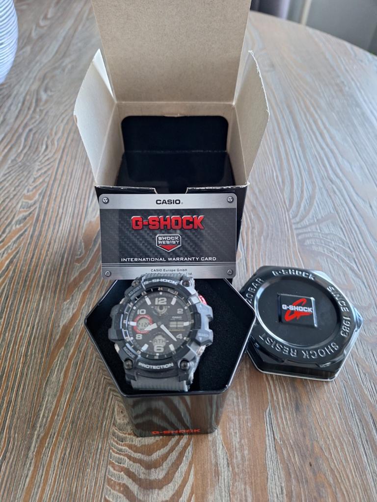 Casio G-Shock GWG-100-1A8ER Mudmaster Horloge, Casio, Kunststof, Polshorloge, Nieuw