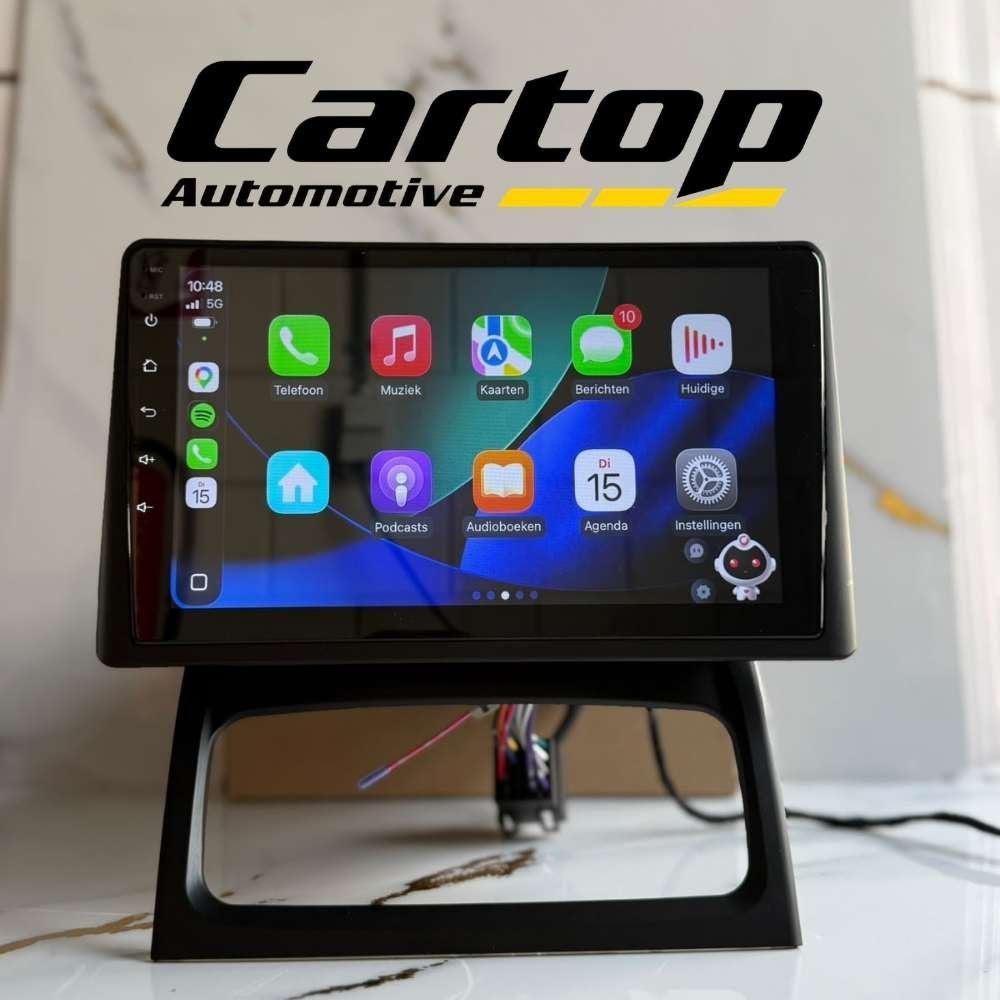 Renault Clio 2 Autoradio • CarPlay Android Auto, Meridiaan 42, Zo goed als nieuw, Info@cartop-automotive.nl, Cartop-Automotive Bv.