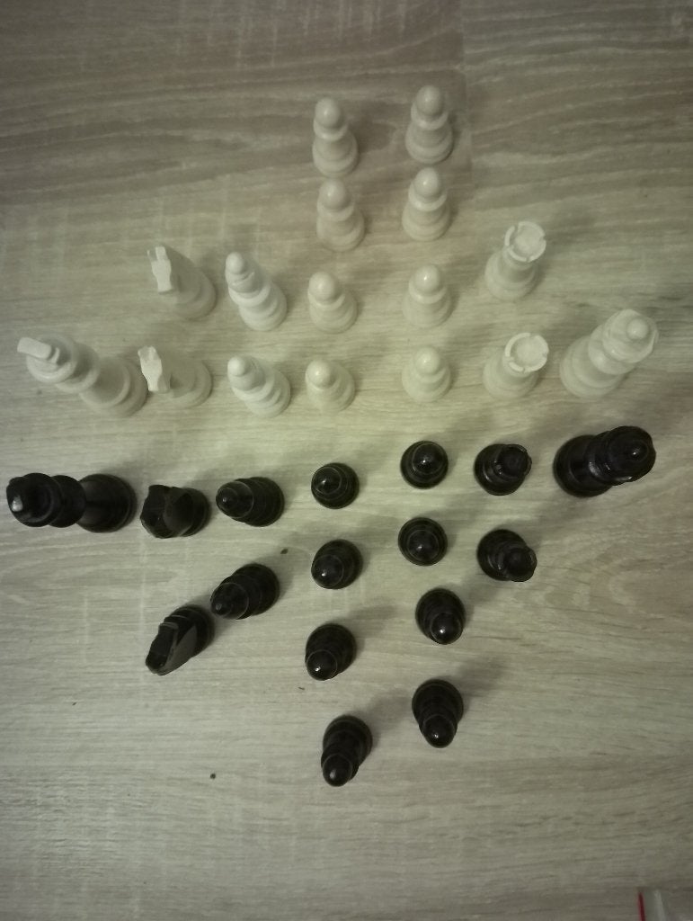 Schaakstukken set, Ophalen of Verzenden, Zo goed als nieuw