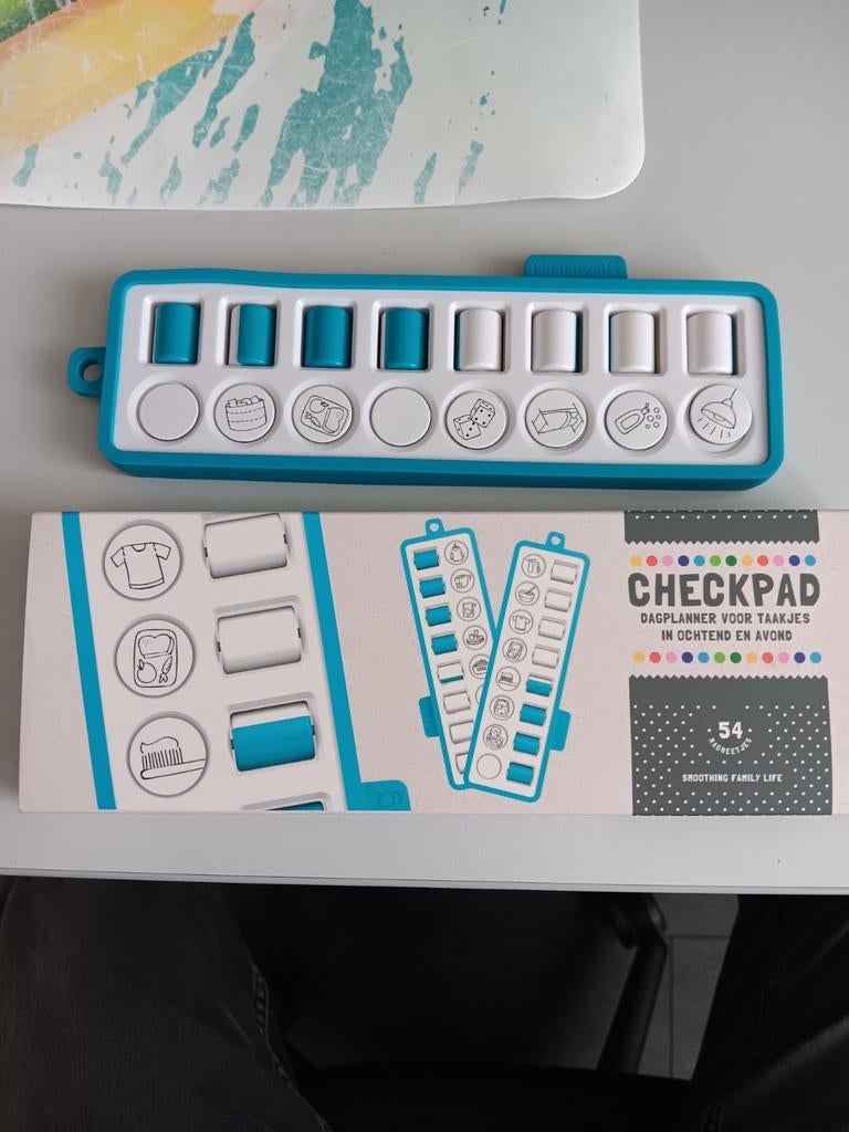 Checkpad dagplanner voor taakjes, Ophalen