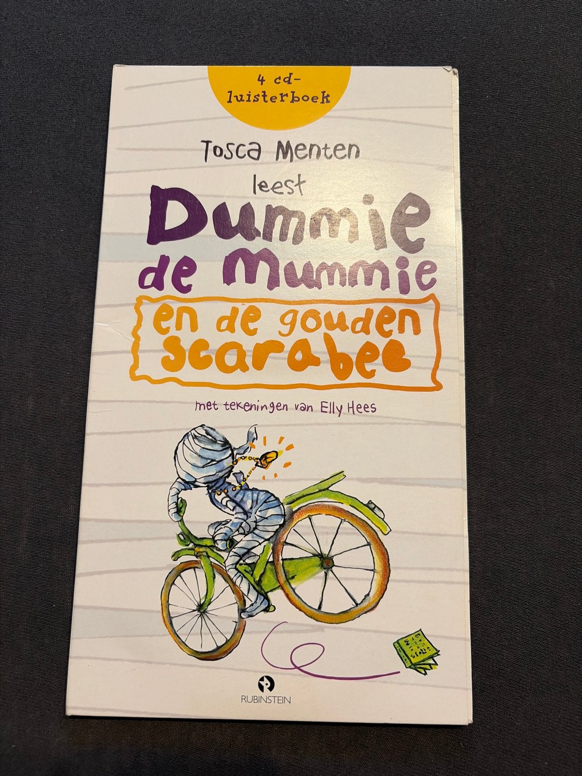 Dummie de Mummie en de gouden scarabee luisterboek, Ophalen of Verzenden, Zo goed als nieuw, Fictie algemeen