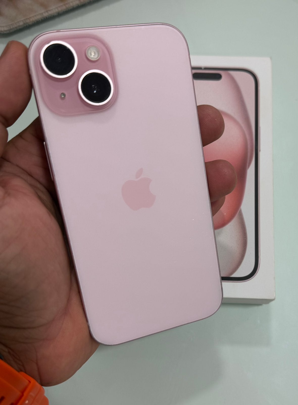 iPhone 15 128GB Rose Nette Staat Batterij 86%, Telecommunicatie, Mobiele telefoons | Apple iPhone, 128 GB, IPhone 15, 86 %, Ophalen of Verzenden