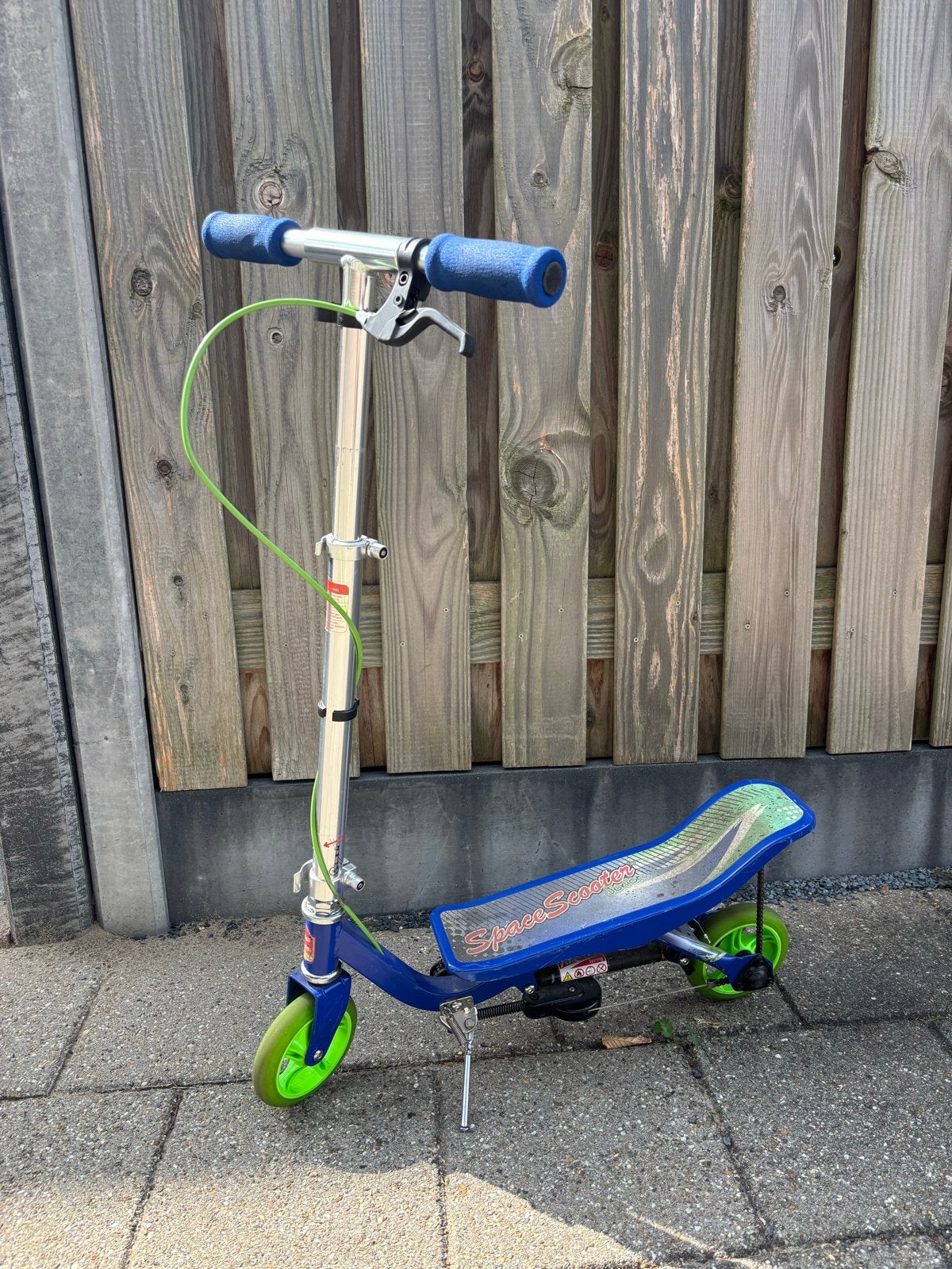 Space Scooter X360- Blauw/Groen, Ophalen, Gebruikt, Gewone step