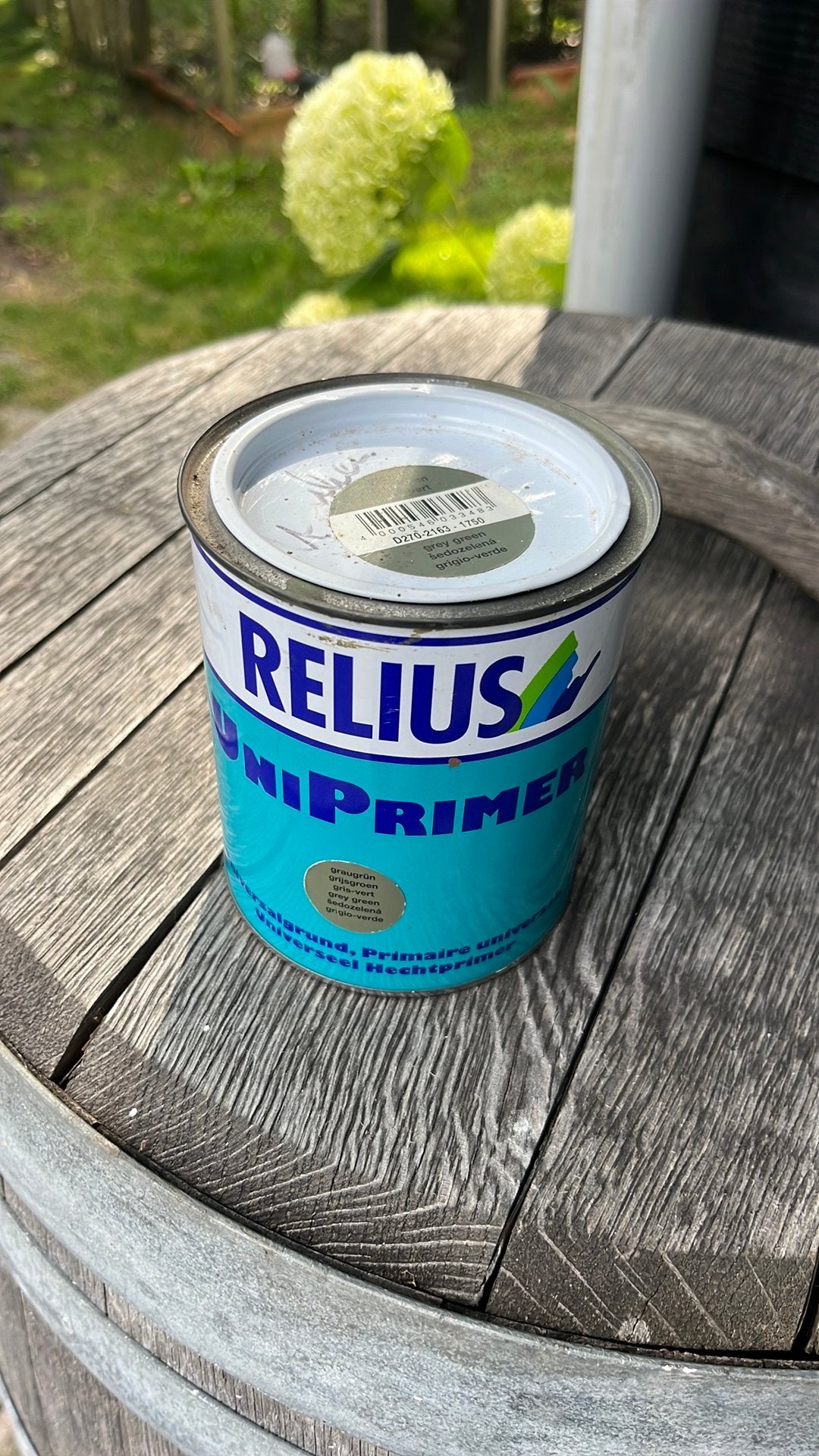 Grondverf-primer, Nieuw, Ophalen of Verzenden, Verf, Minder dan 5 liter