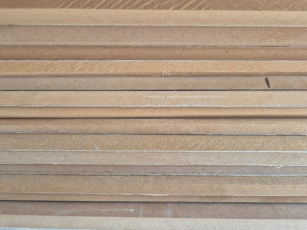 MDF 12mm plaat platen met vlies wit 293,5x118,5cm ( 170 ), Doe-het-zelf en Verbouw, Platen en Panelen, Ophalen, Minder dan 20 mm