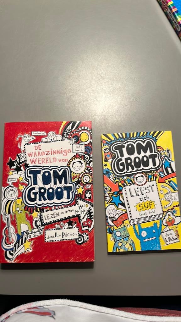 2 boeken Tom Groot, Boeken, Ophalen of Verzenden, Zo goed als nieuw, Liz Pichon
