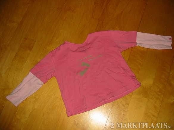 Roze shirt Palomino in maat 92, Ophalen, Gebruikt, Meisje, Shirt of Longsleeve