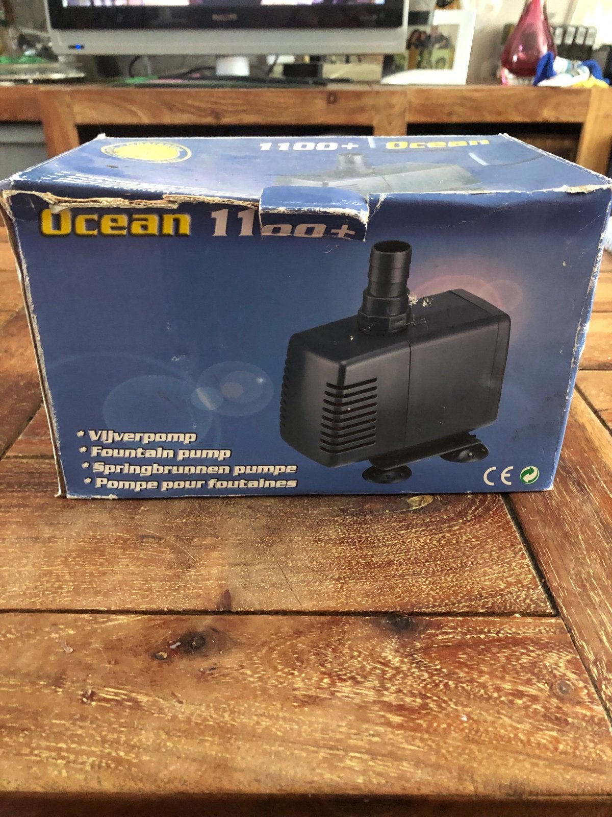 Ocean 1100 Vijverpomp - 16W, 1100 L/u, 1.4m opvoerhoogte, Tuin en Terras, Vijvers, Ophalen of Verzenden, Nieuw