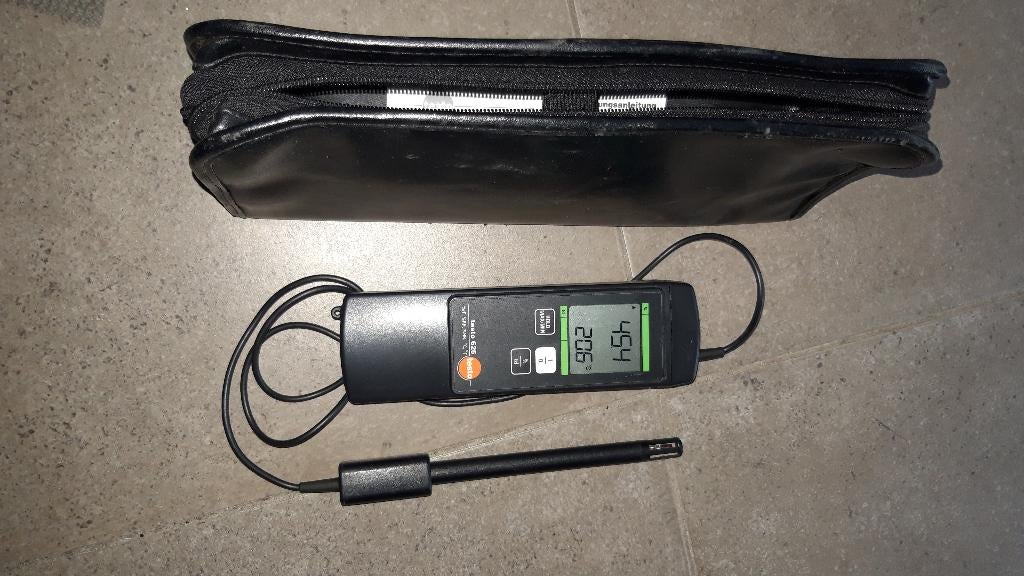 TESTO 625 Thermo-Hygrometer (zgan)!, Ophalen of Verzenden, Zo goed als nieuw, Temperatuur