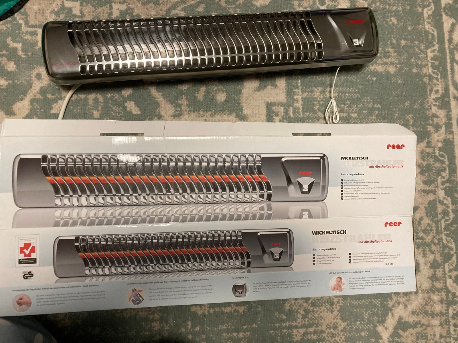 Commode verwarmer Reer, Ophalen, Zo goed als nieuw