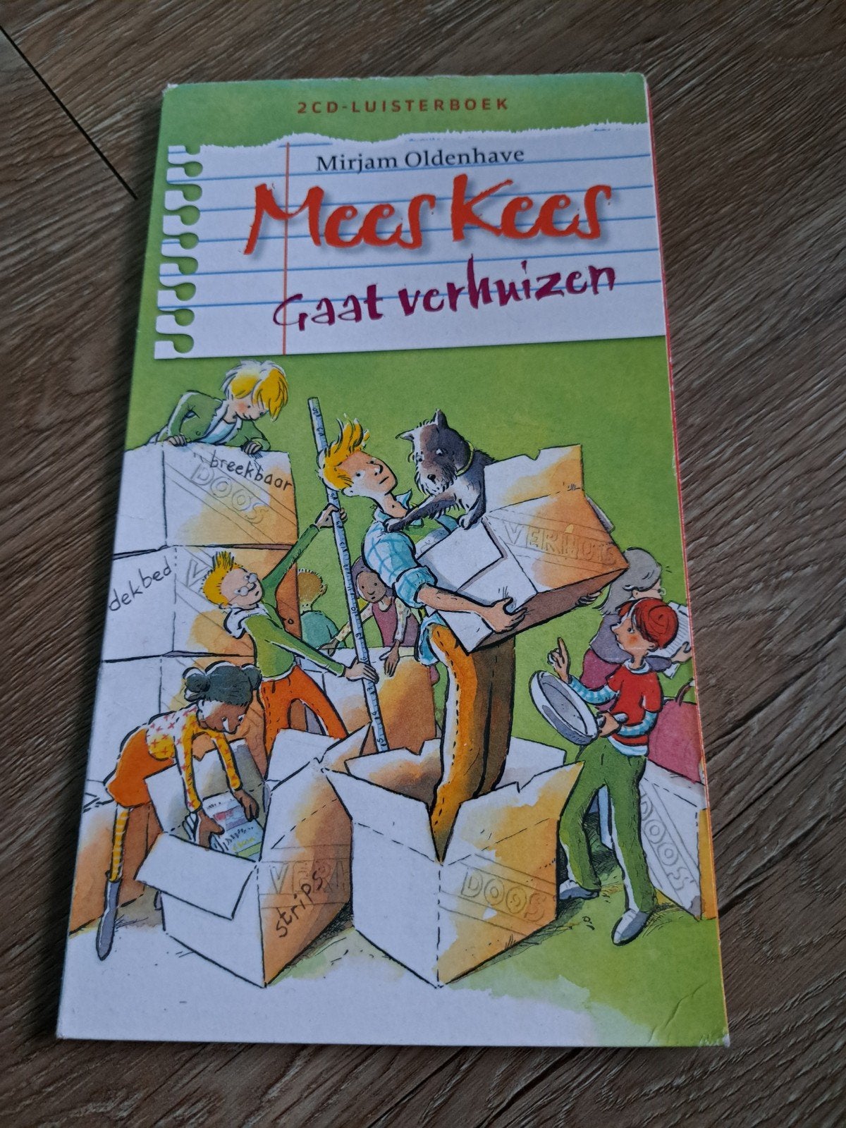 Mees Kees Gaat Verhuizen - 2CD Luisterboek, Ophalen of Verzenden, Mirjam Oldenhave, Fictie algemeen