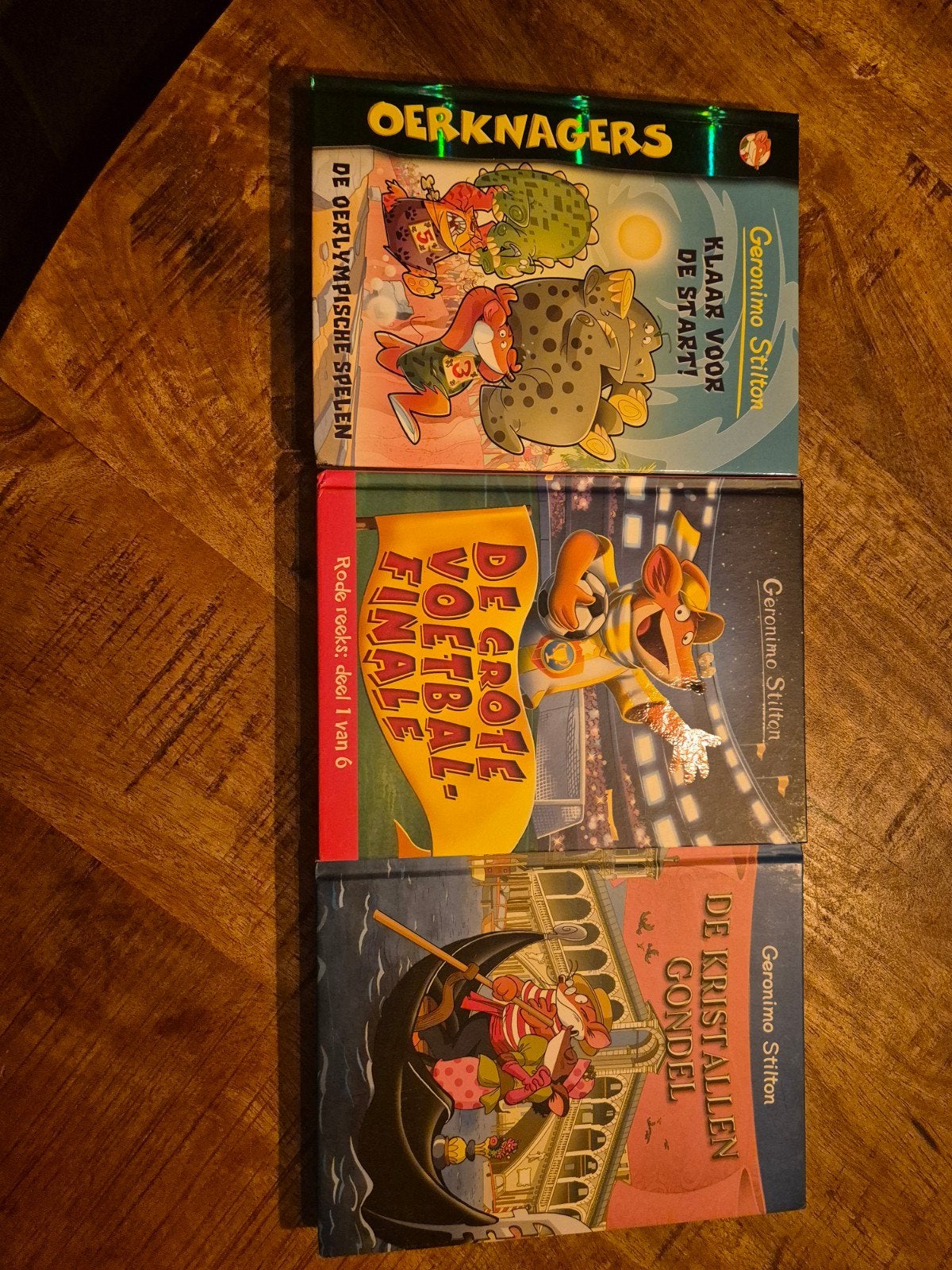 Geronimo Stilton boeken - 3-delige set, Ophalen, Gelezen, Geronimo Stilton, Fictie algemeen