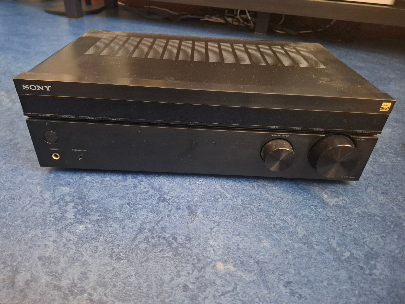 Sony stereo receiver STR-DH190           2x100 Watt, Ophalen, Zo goed als nieuw, 60 tot 120 watt, Sony