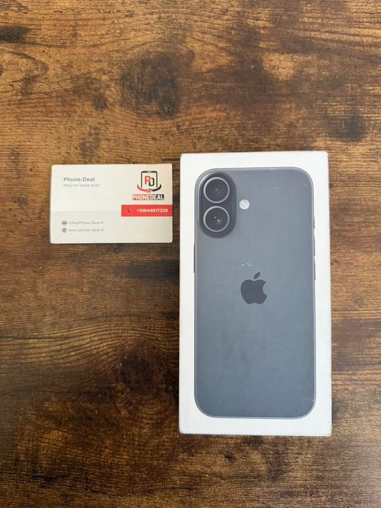 iPhone 17 256 gb zwart nieuwstaat factuur + Garantie, 256 GB, Apple, Apple, Zwart