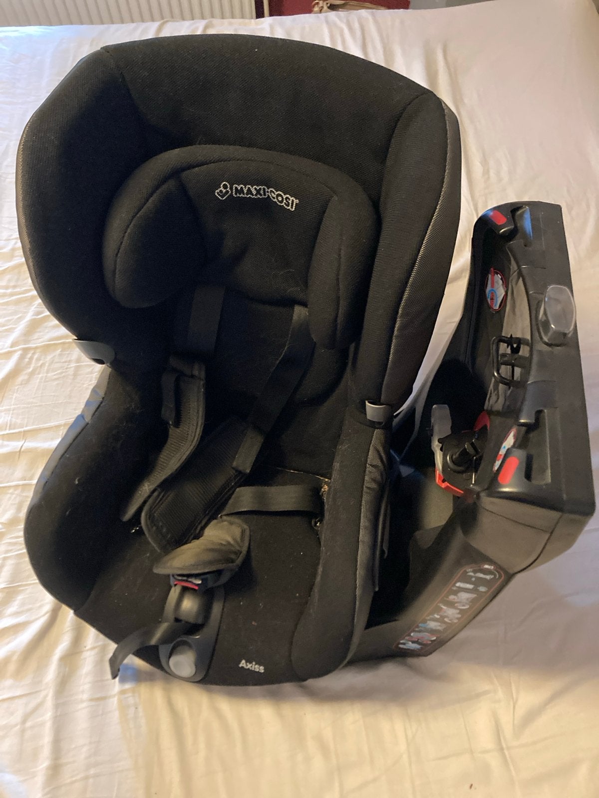 Maxi-Cosi Axiss autostoel - Zwart, 9-18 kg, draaibaar, Ophalen, Verstelbare rugleuning, 9 t/m 18 kg, Maxi-Cosi