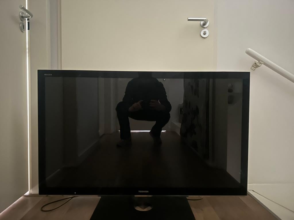 Toshiba 46-inch 3D Edge LED LCD-tv, Ophalen, 50 Hz, 100 cm of meer, Gebruikt