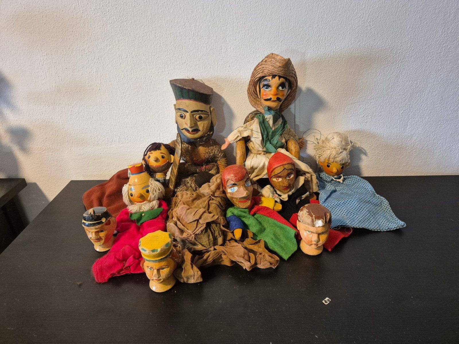 Vintage Handpoppen en Marionetten Collectie, Ophalen of Verzenden, Gebruikt, Overige typen